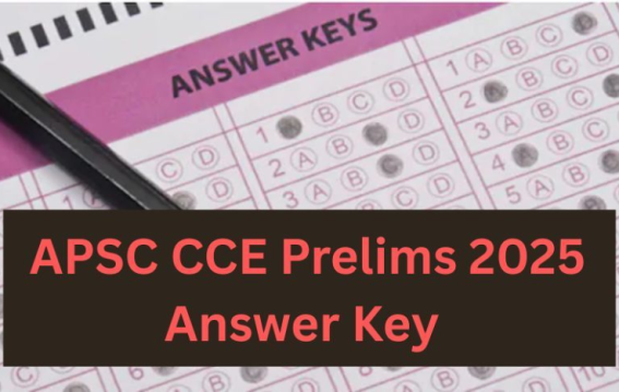 APSC CCE 2025 Provisional Answer Key Released